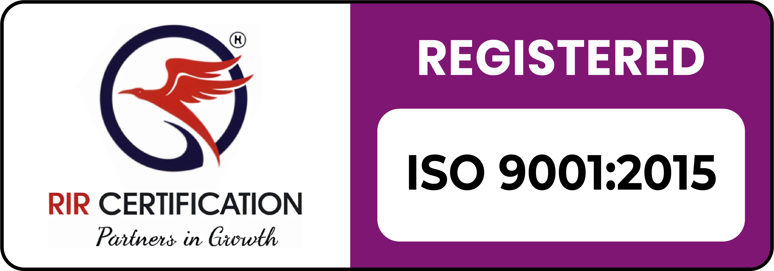 ISO 9001:2015 Certification